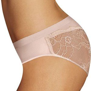 Lot of 3 Women's Maidenform Casual Comfort Seamless Hipster Panty Size S/5 Gloss